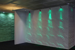 3D Wandpaneele Ausstellung